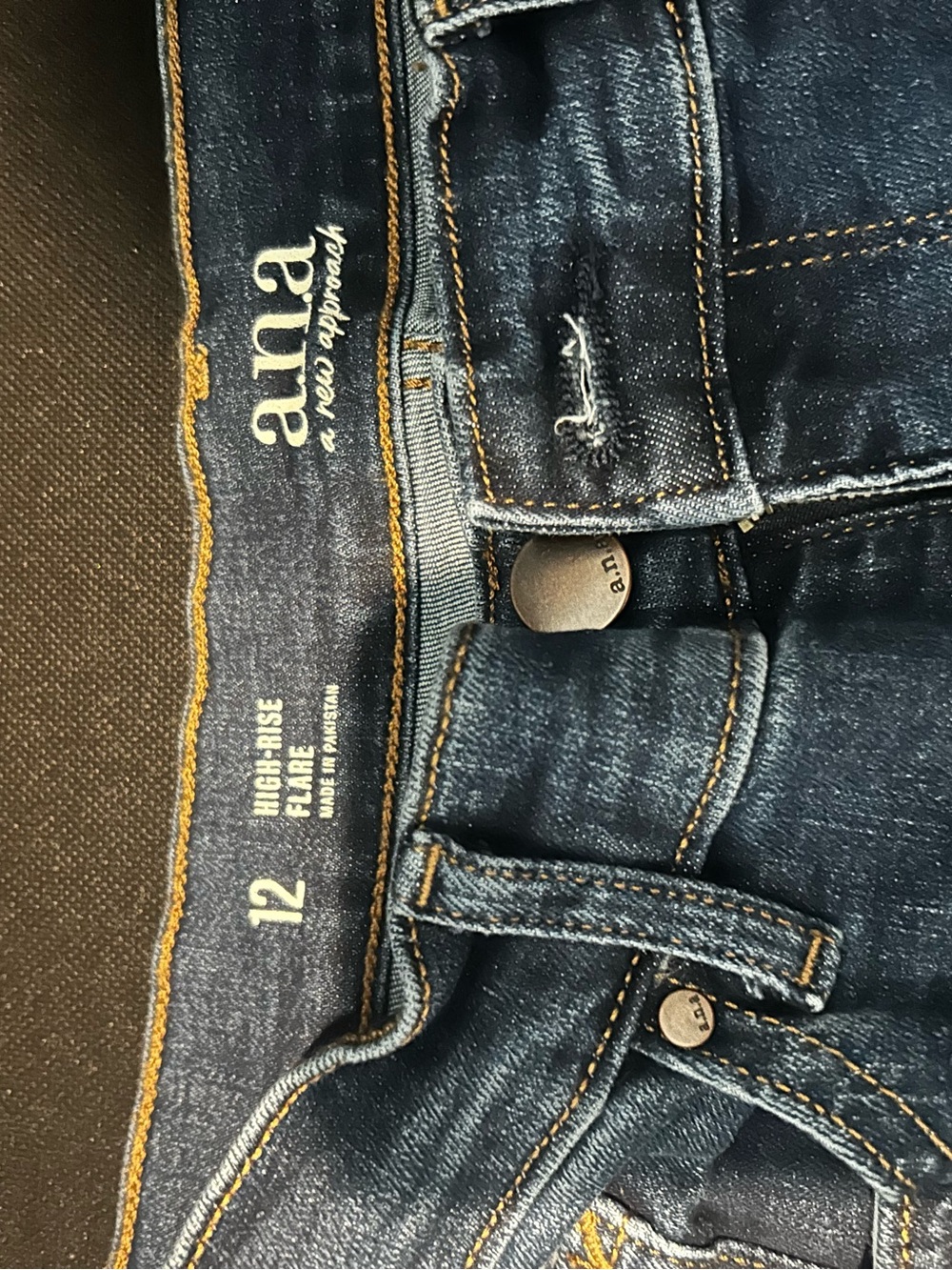 a.n.a Woman Dark Indigo Bootcut Jeans